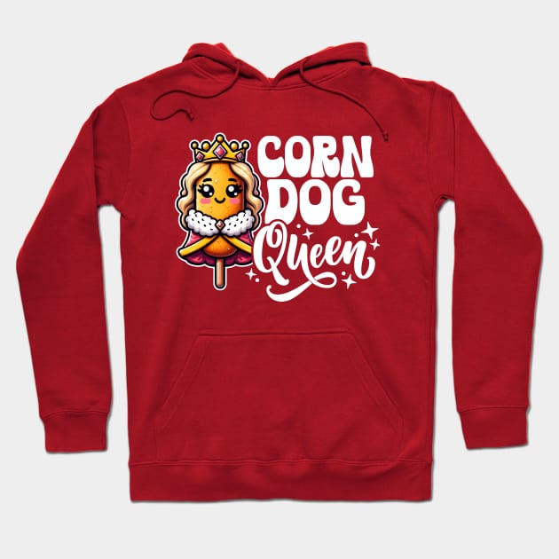 Corn Dog Queen Hoodie by DetourShirts